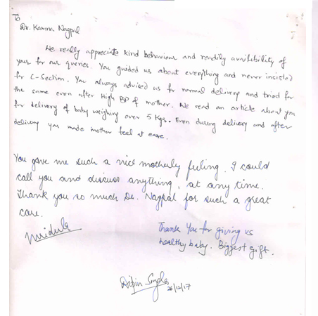 Lady Doctors In Chandigarh